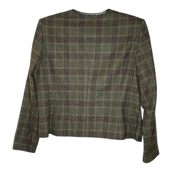 Pendleton Plaid 100% Wool Skirt and Jacket Suit - Picture 2 of 7